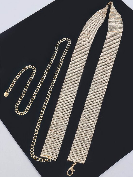 Rhinestone Belt